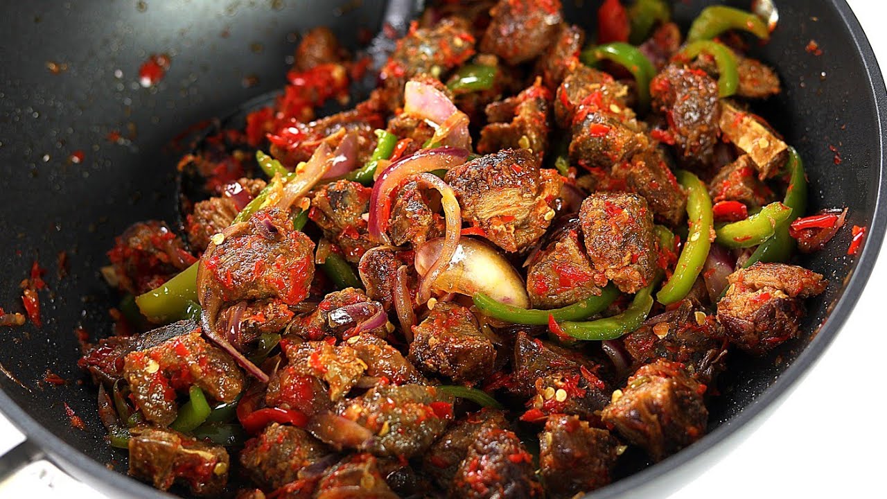 Asun (10L) hero presentation from Smoky Bowls, authentic Nigerian food in Melbourne.